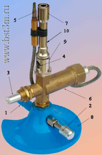 Горелка Бунзена мод.53,54